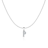 Sparkling Letter Necklace