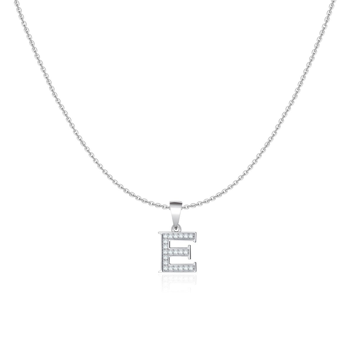 Sparkling Letter Necklace