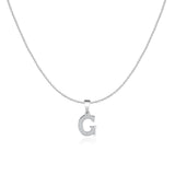 Sparkling Letter Necklace