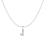 Sparkling Letter Necklace