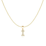 Sparkling Letter Necklace