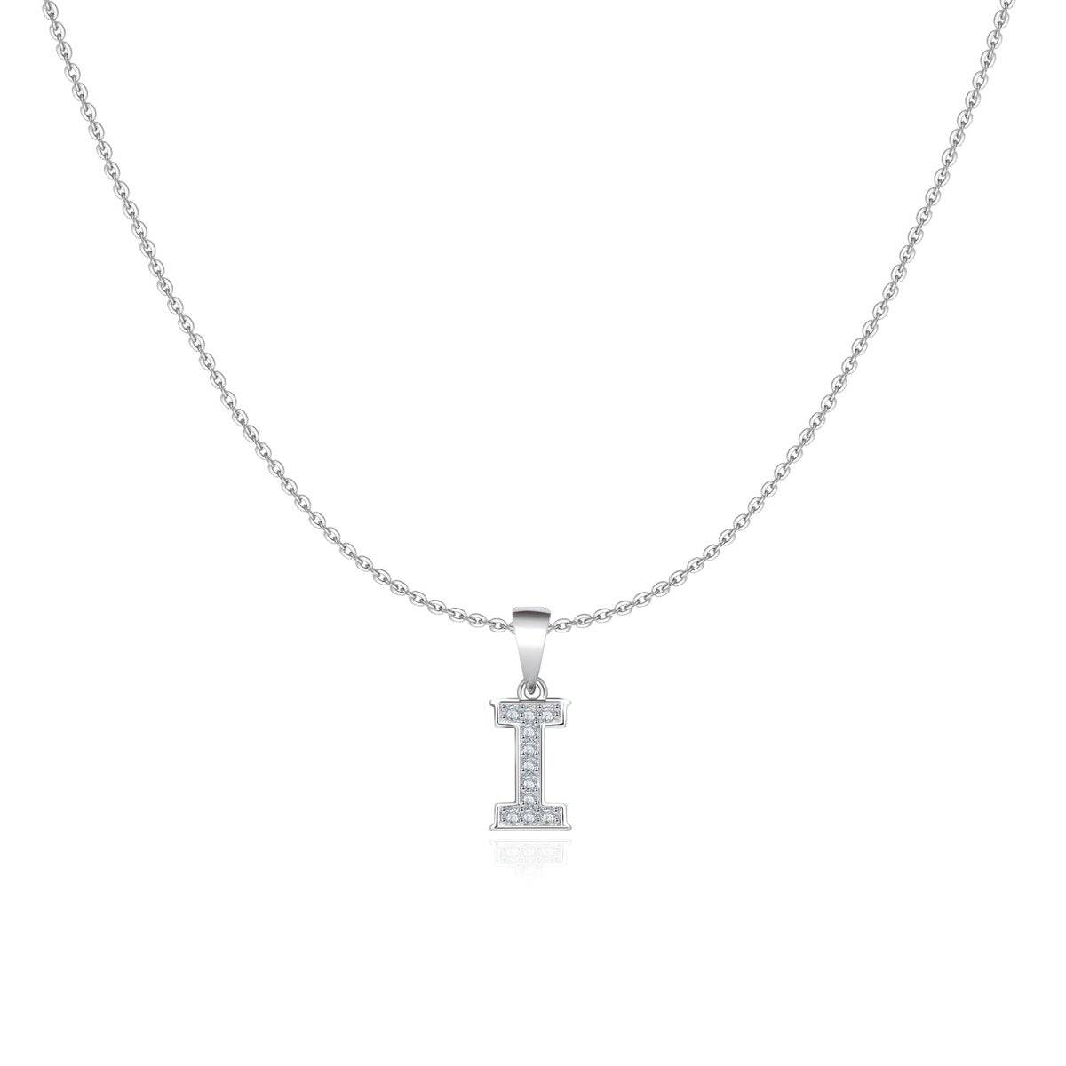 Sparkling Letter Necklace
