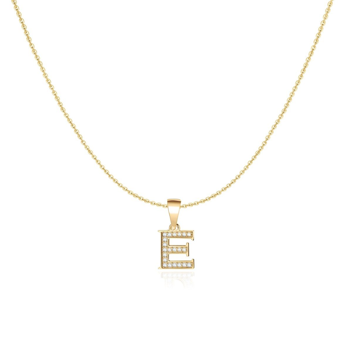 Sparkling Letter Necklace