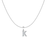 Sparkling Letter Necklace