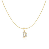 Sparkling Letter Necklace