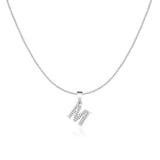 Sparkling Letter Necklace