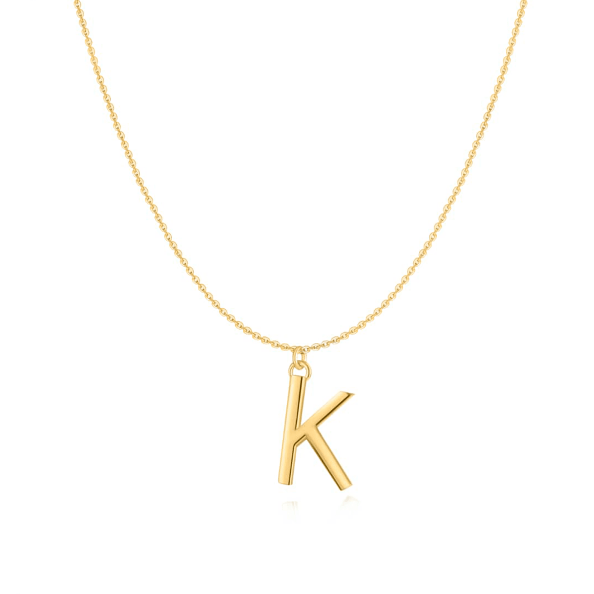 Initial Letter Necklace