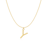 Initial Letter Necklace