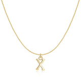 Letter Pendant Necklace
