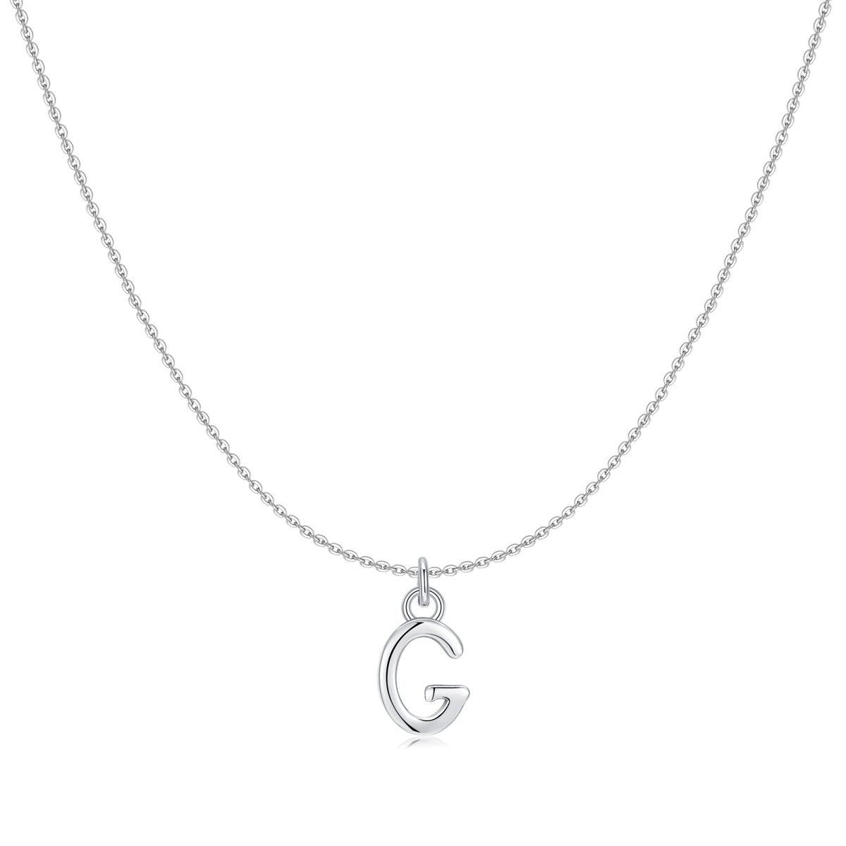 Letter Pendant Necklace