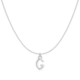 Letter Pendant Necklace