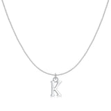 Letter Pendant Necklace