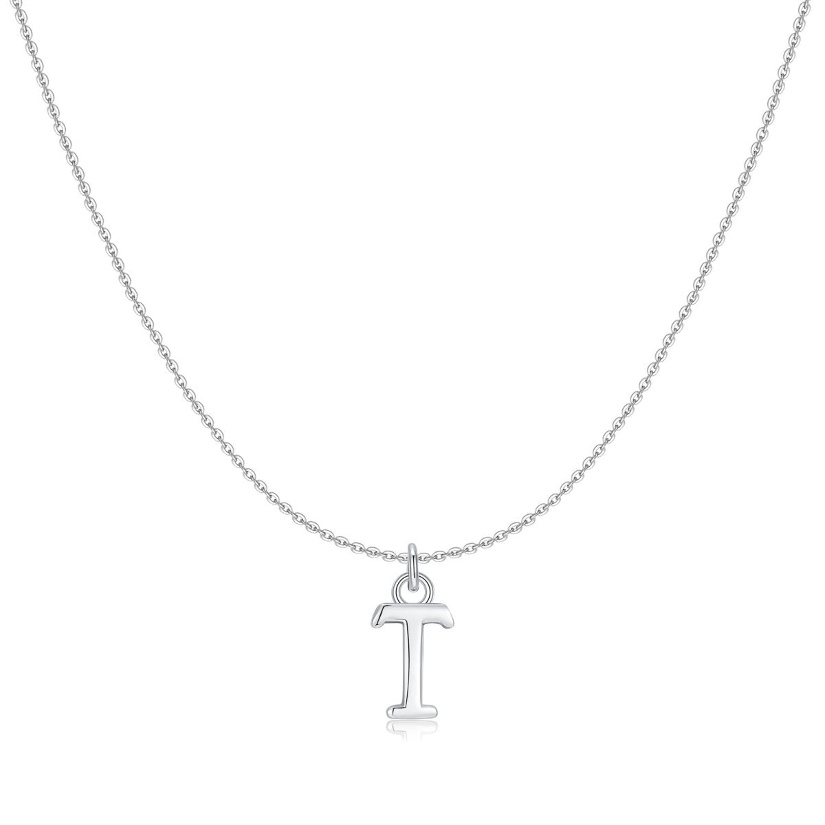 Letter Pendant Necklace