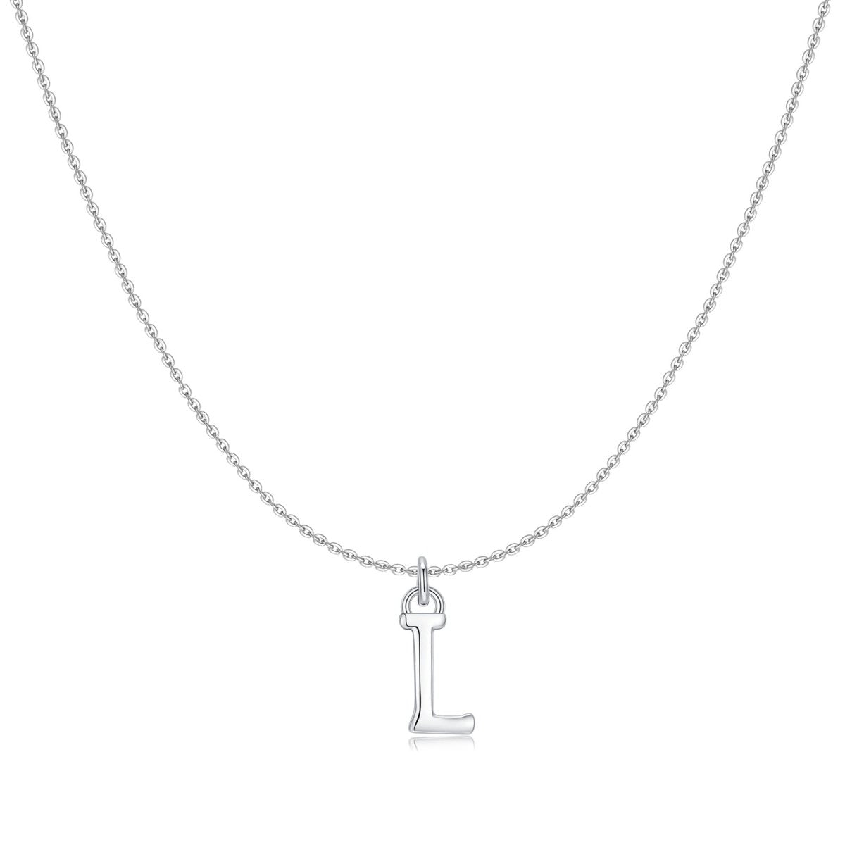 Letter Pendant Necklace