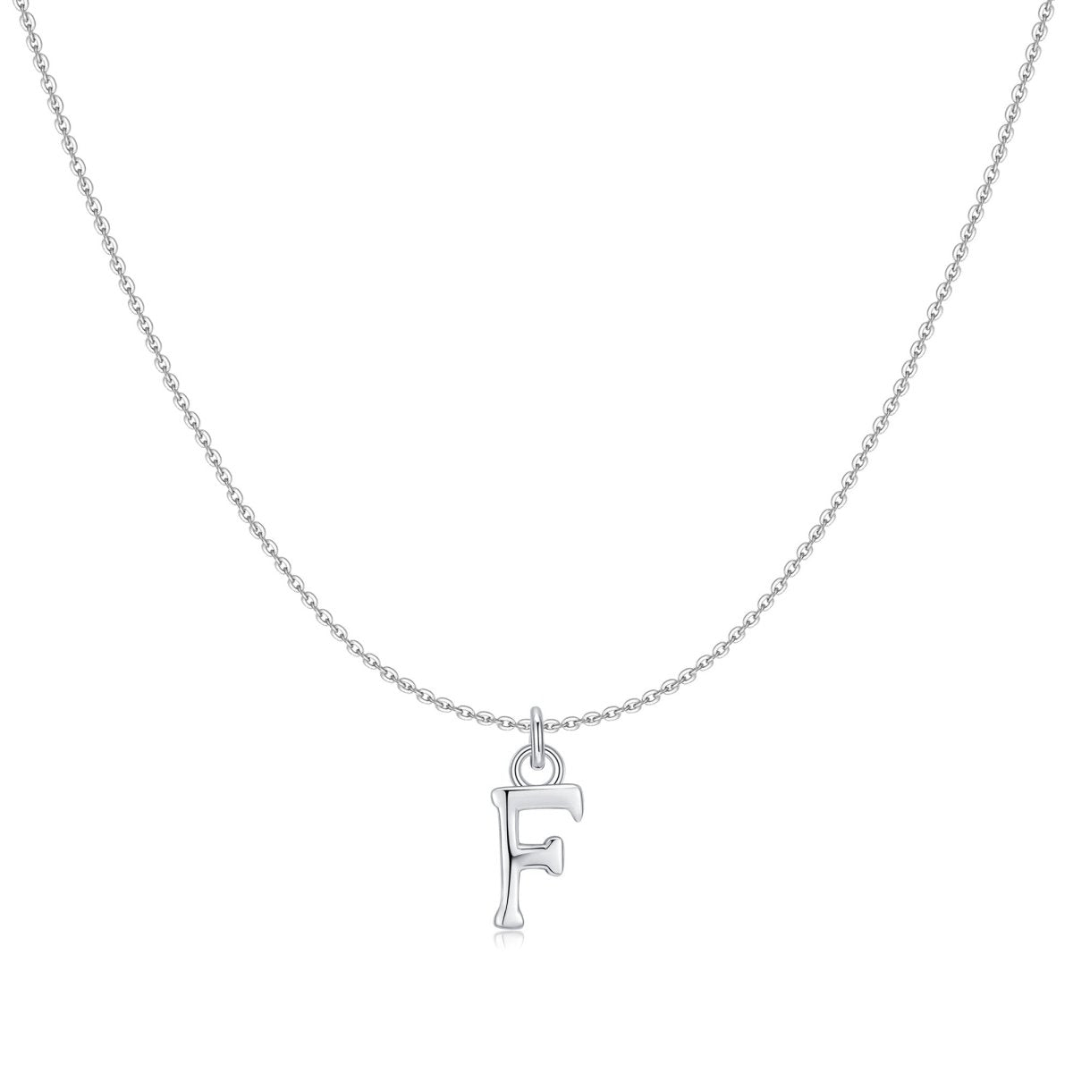 Letter Pendant Necklace