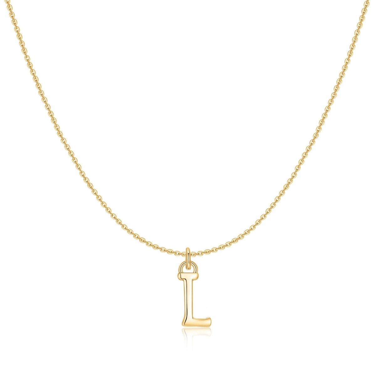 Letter Pendant Necklace