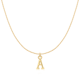Letter Pendant Necklace