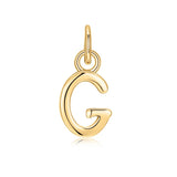 Letter Pendant Necklace