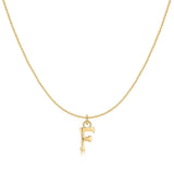 Letter Pendant Necklace