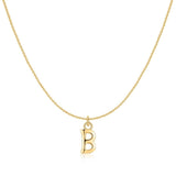 Letter Pendant Necklace