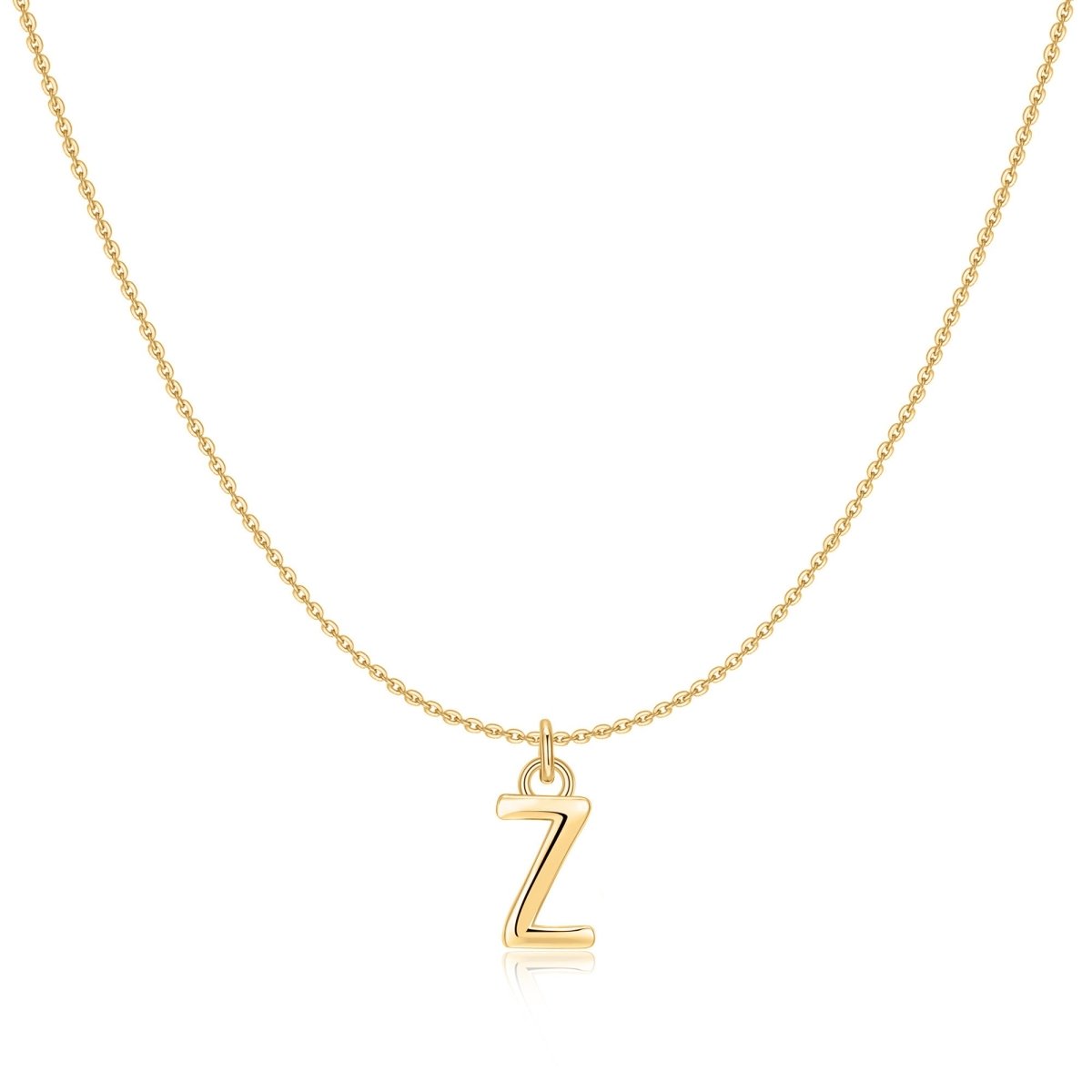 Letter Pendant Necklace