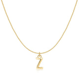 Letter Pendant Necklace