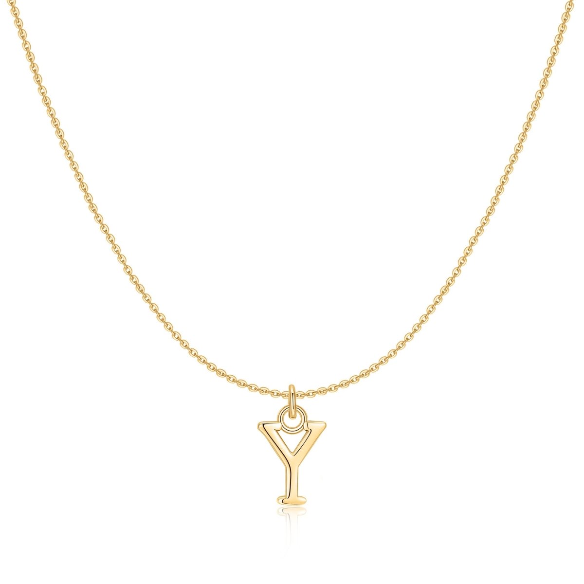 Letter Pendant Necklace