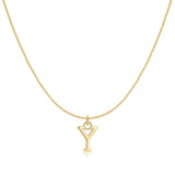 Letter Pendant Necklace
