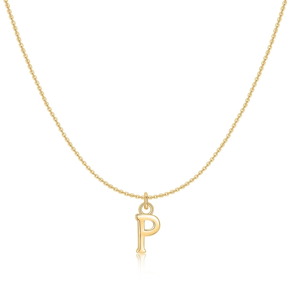 Letter Pendant Necklace