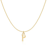 Letter Pendant Necklace