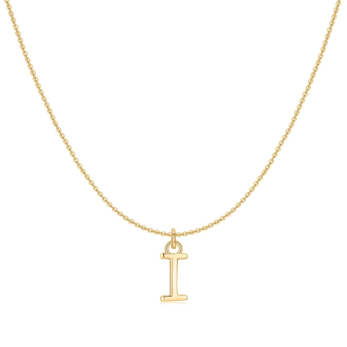 Letter Pendant Necklace