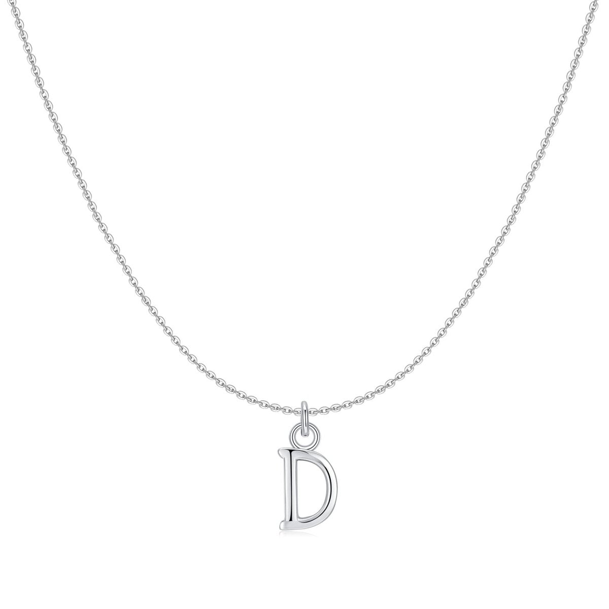 Letter Pendant Necklace