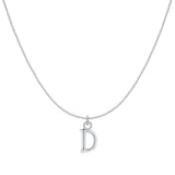Letter Pendant Necklace
