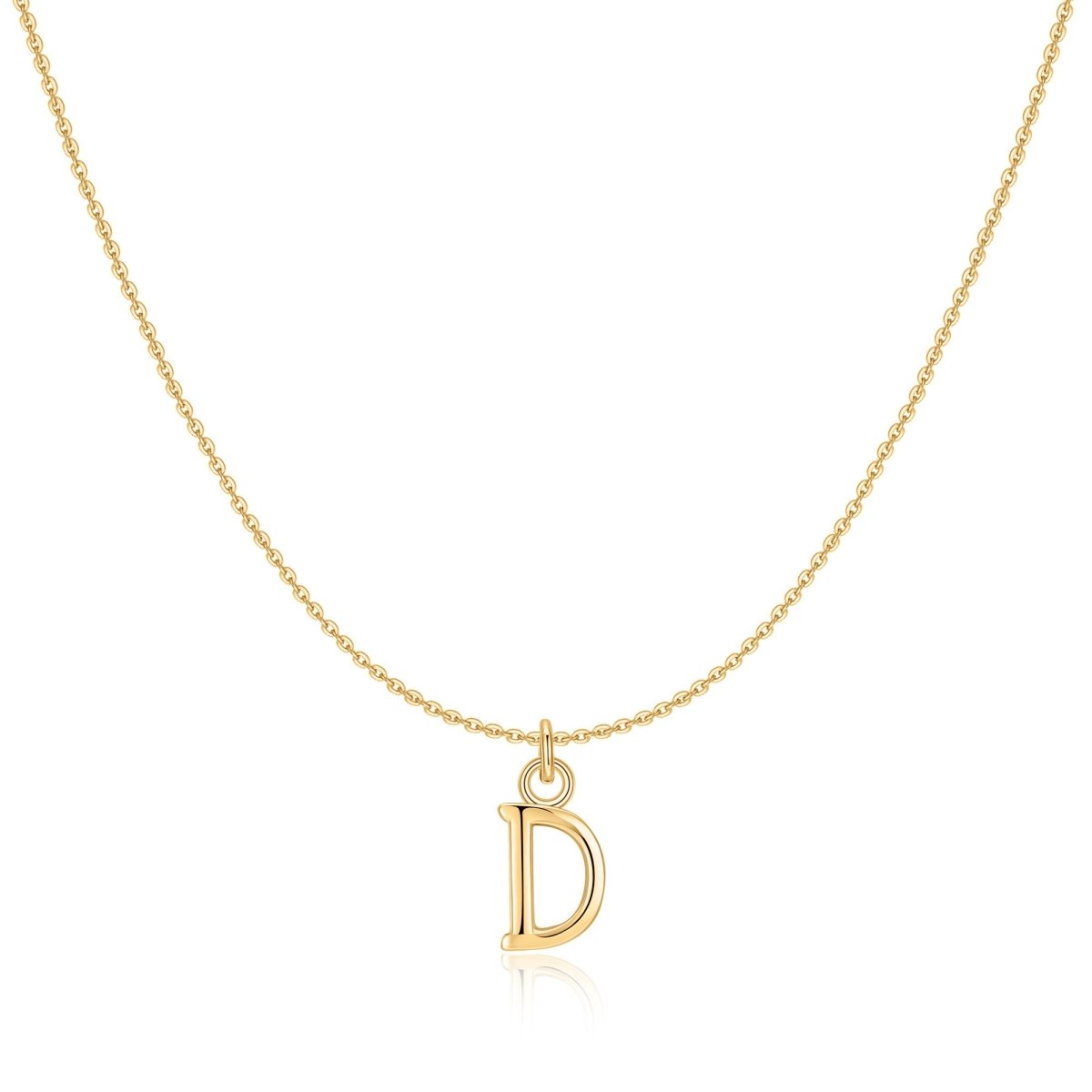 Letter Pendant Necklace
