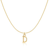 Letter Pendant Necklace