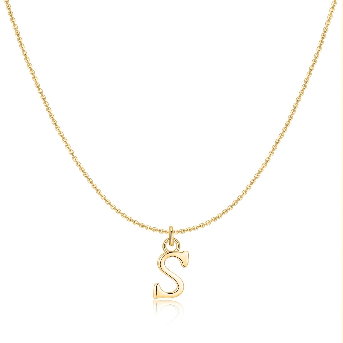 Letter Pendant Necklace