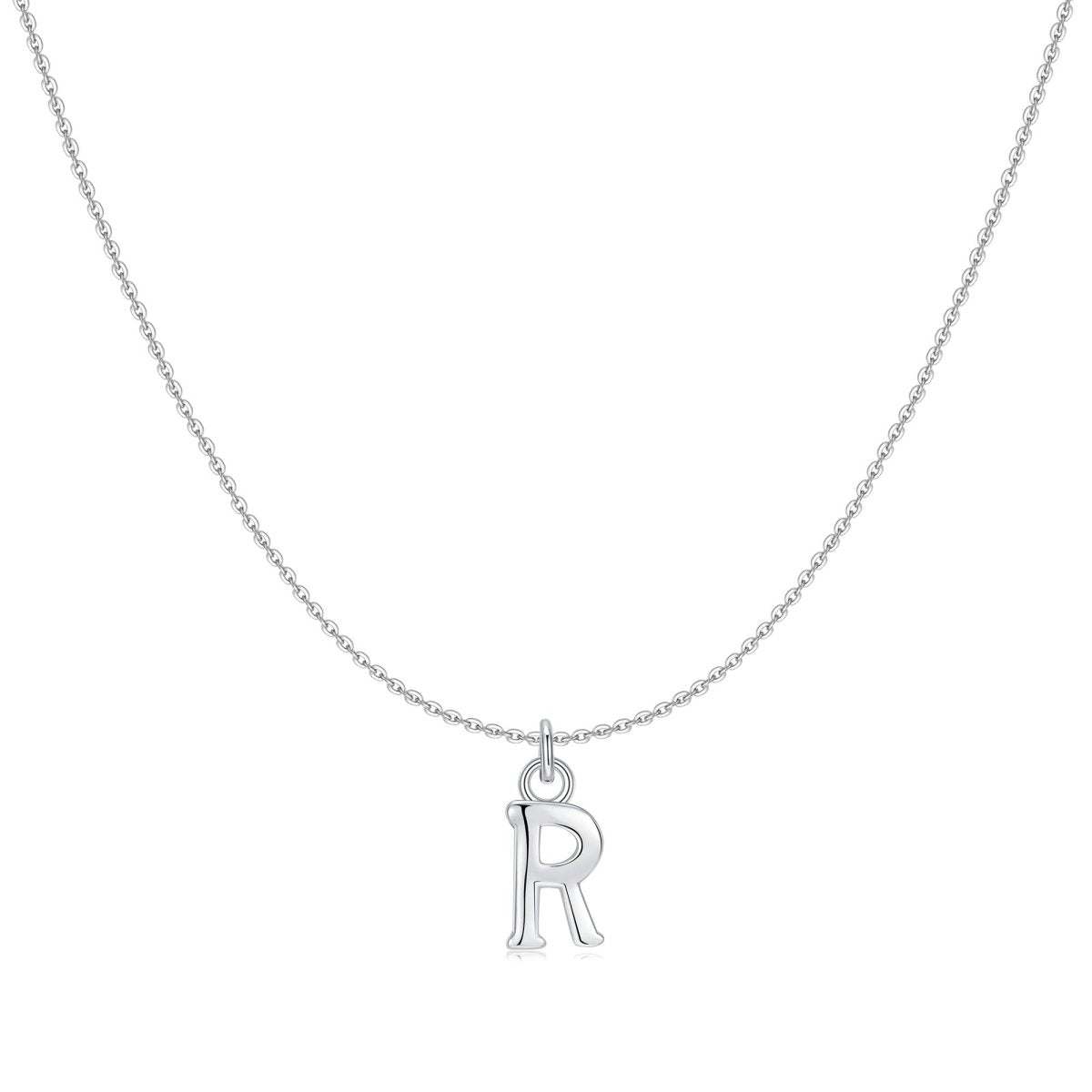 Letter Pendant Necklace