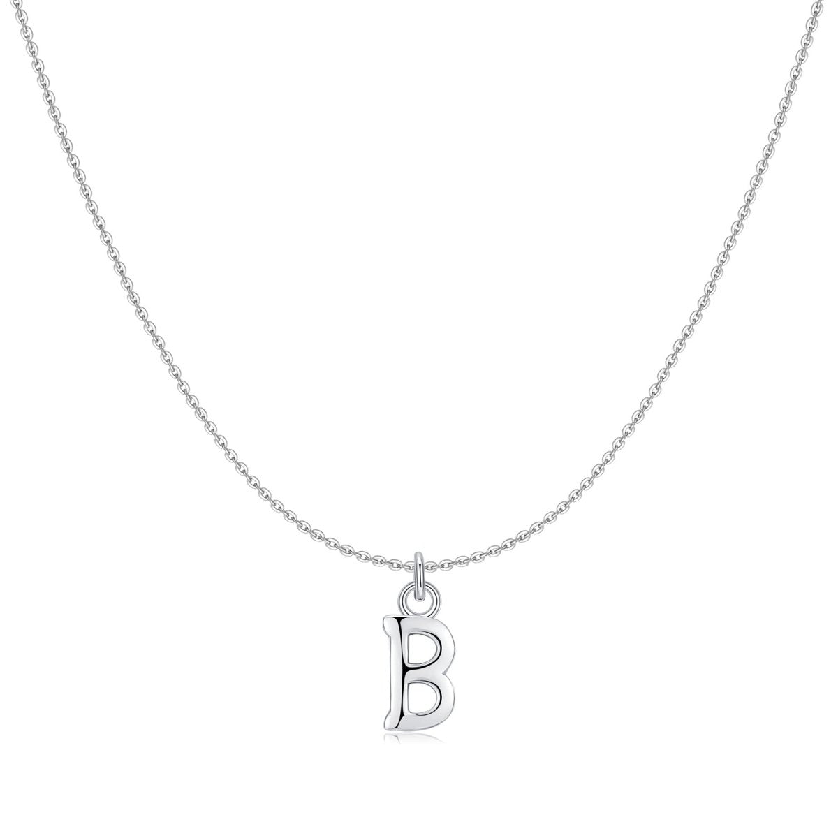 Letter Pendant Necklace