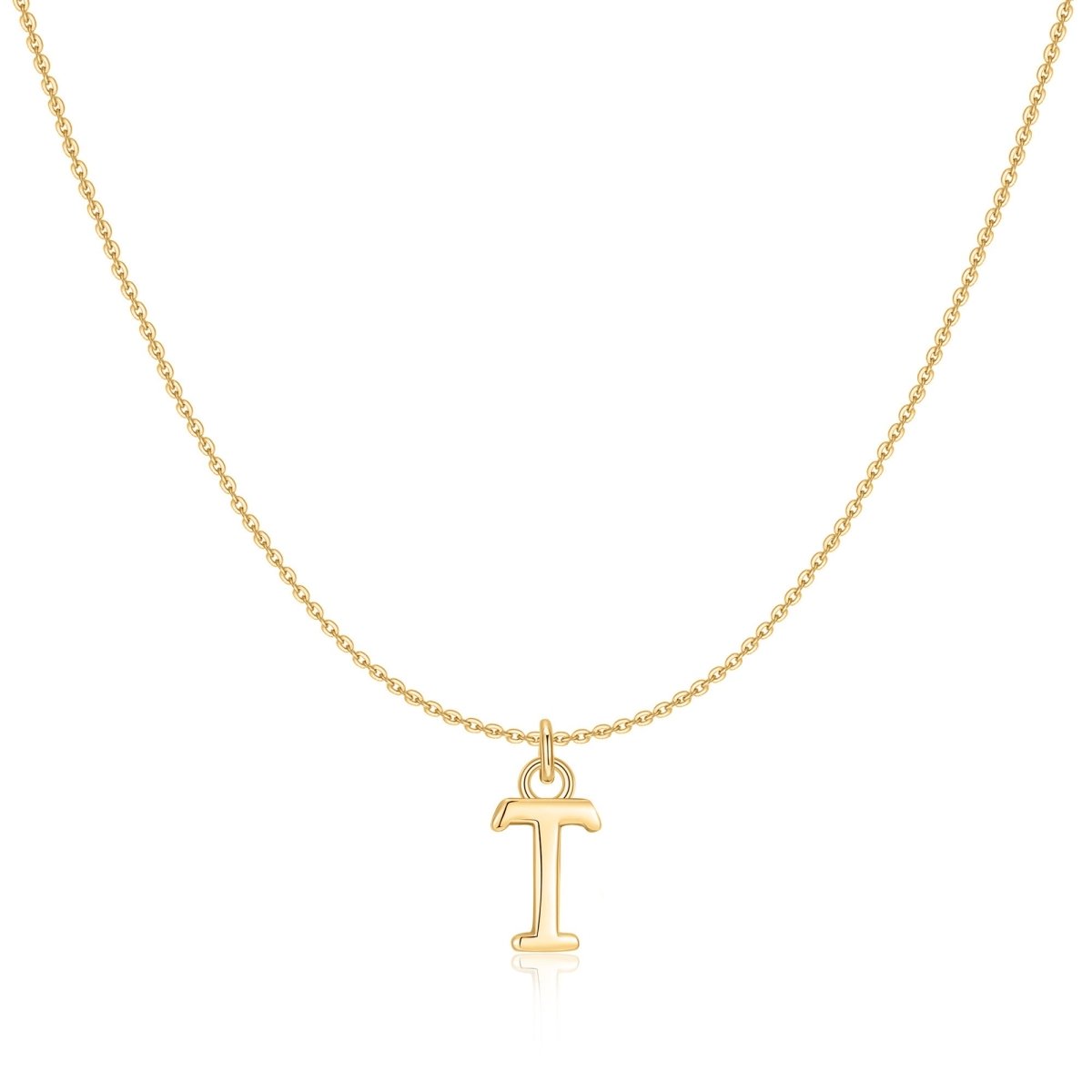 Letter Pendant Necklace