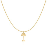 Letter Pendant Necklace