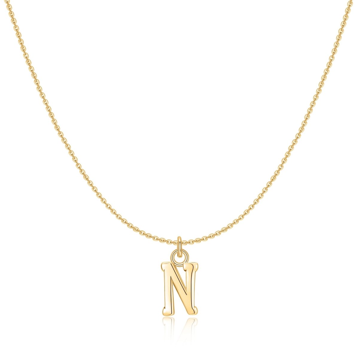 Letter Pendant Necklace