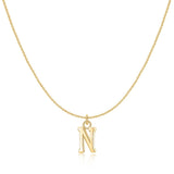 Letter Pendant Necklace
