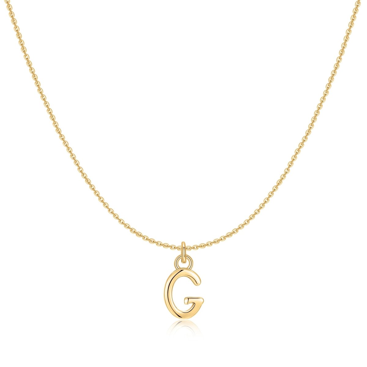 Letter Pendant Necklace