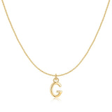 Letter Pendant Necklace