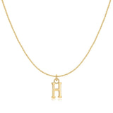 Letter Pendant Necklace