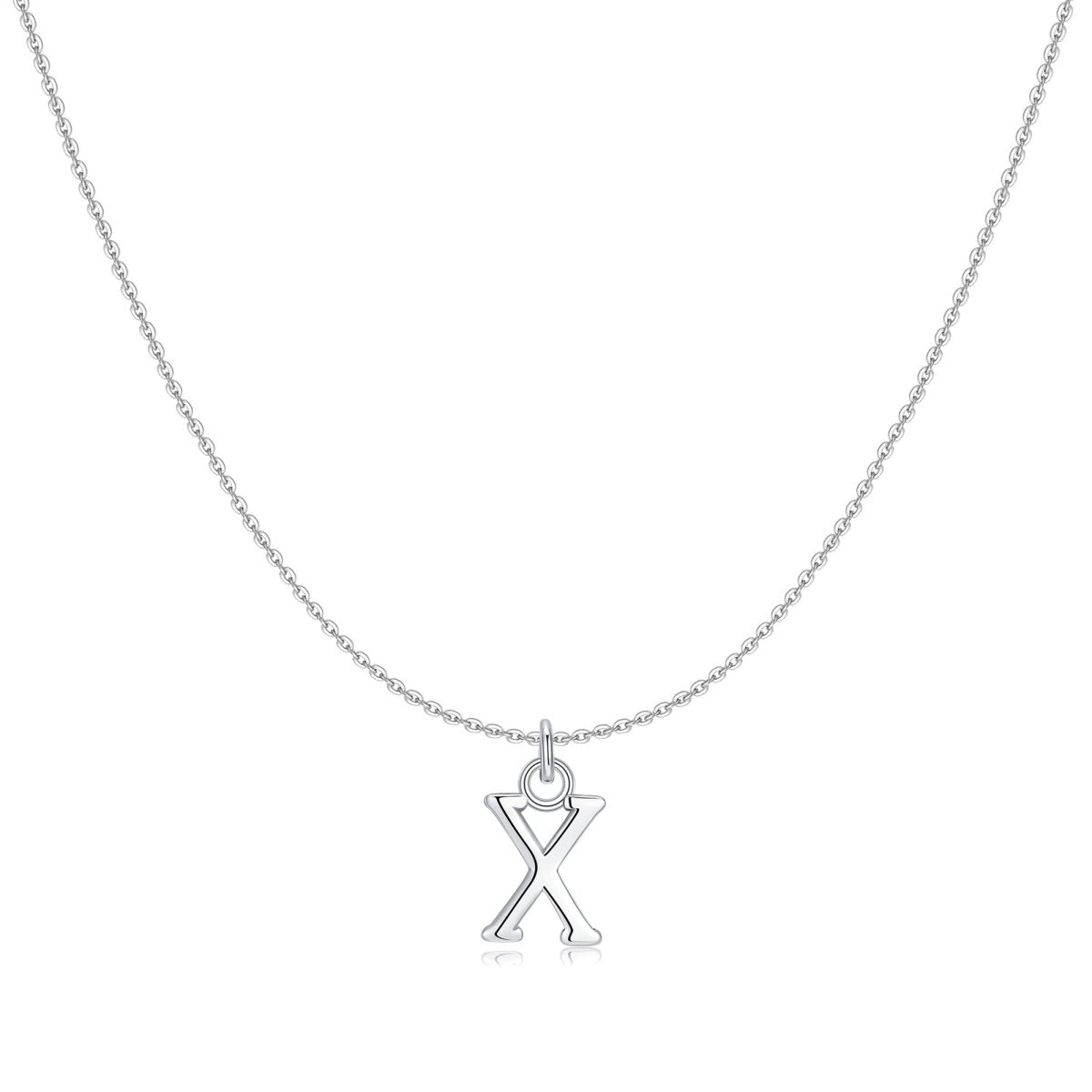 Letter Pendant Necklace