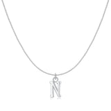 Letter Pendant Necklace