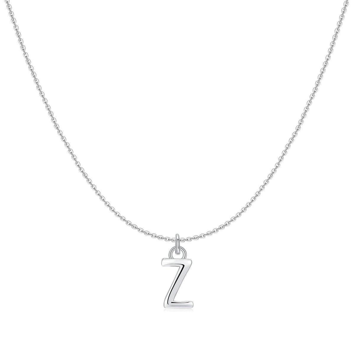 Letter Pendant Necklace