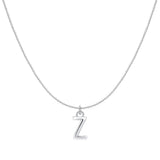 Letter Pendant Necklace