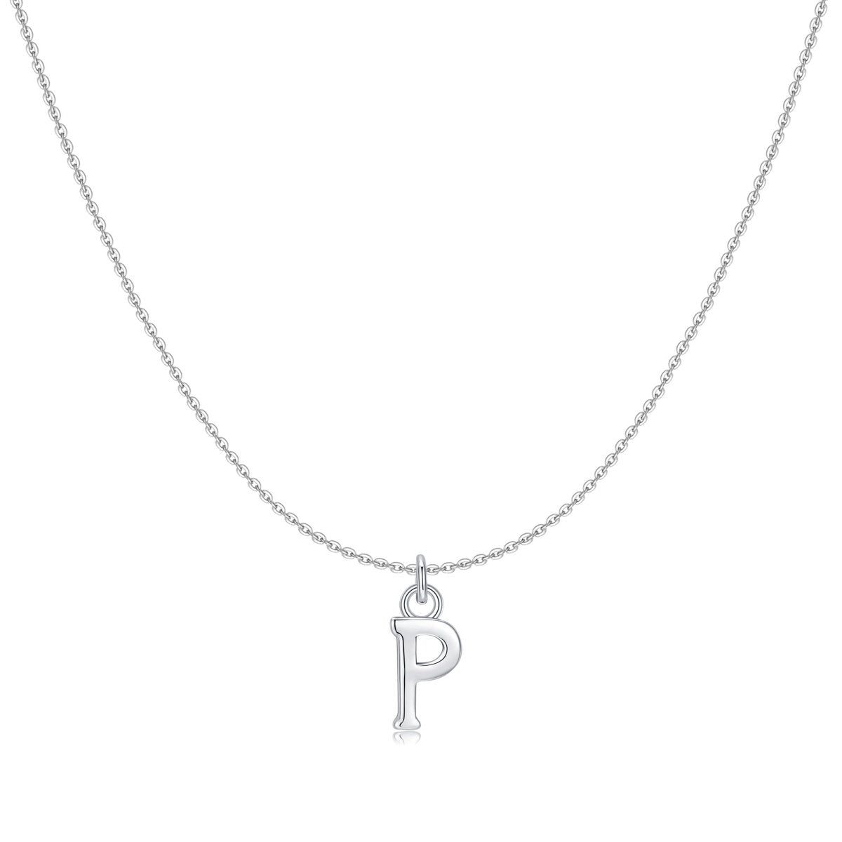 Letter Pendant Necklace